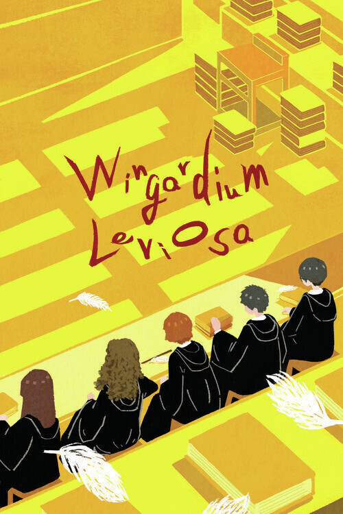 Europosters Plakát, Obraz - Harry Potter - Wingardium Leviosa, 26.7 × 40 cm