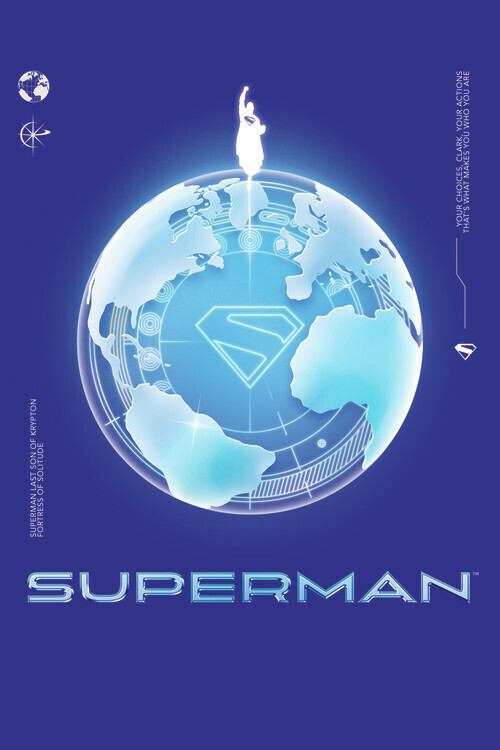 Europosters Plakát, Obraz - Superman 2025 - Planet, 26.7 × 40 cm
