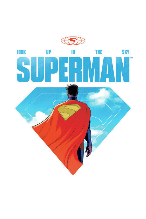 Europosters Plakát, Obraz - Superman 2025 - Look Up In The Sky, 26.7 × 40 cm