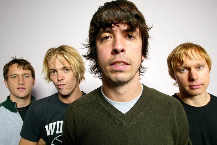 Nigel Crane Plakát, Obraz - Photo of FOO FIGHTERS, 40 × 26.7 cm