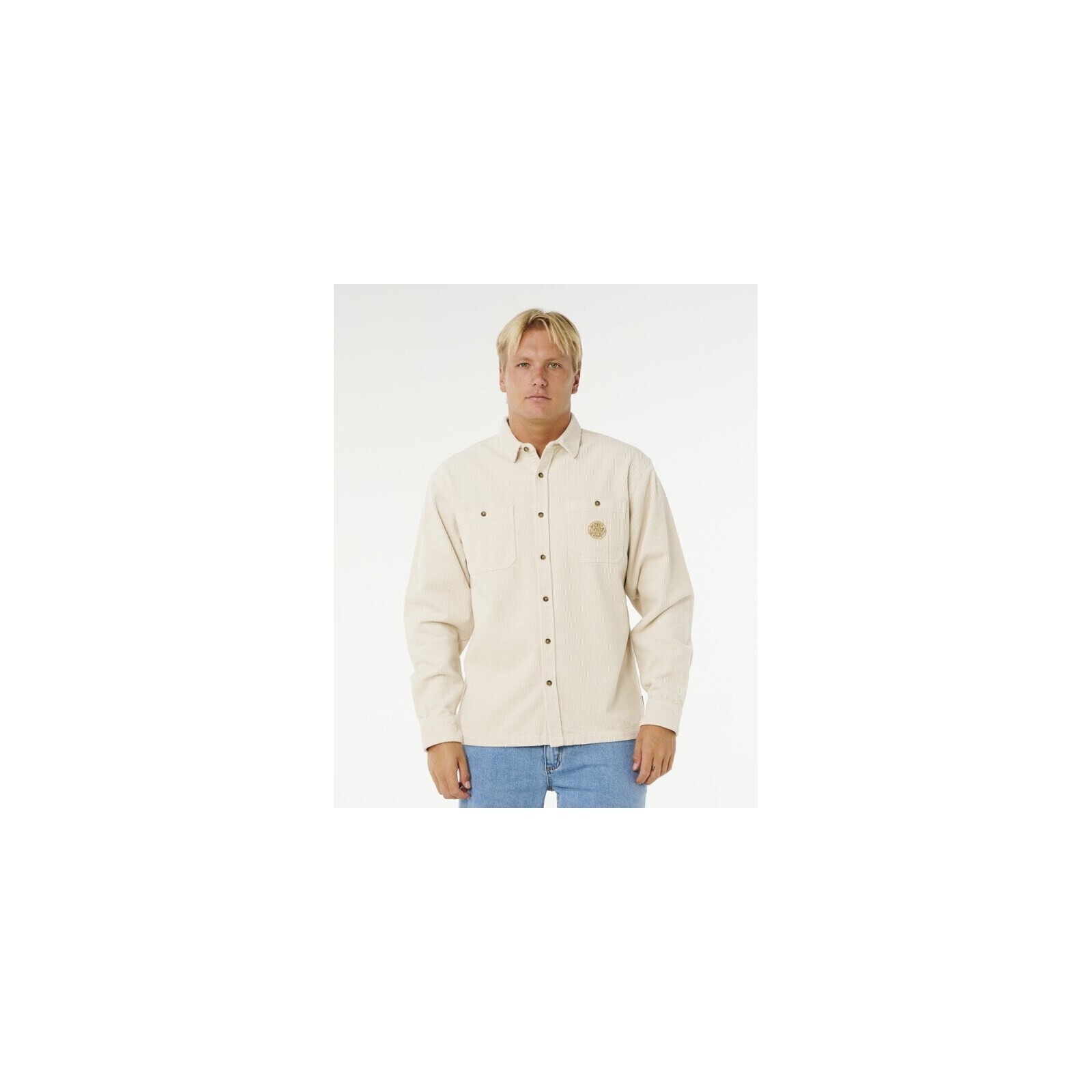 košile RIP CURL - Premium Surf Cord L S Shirt Sand Dune (2137) velikost: L
