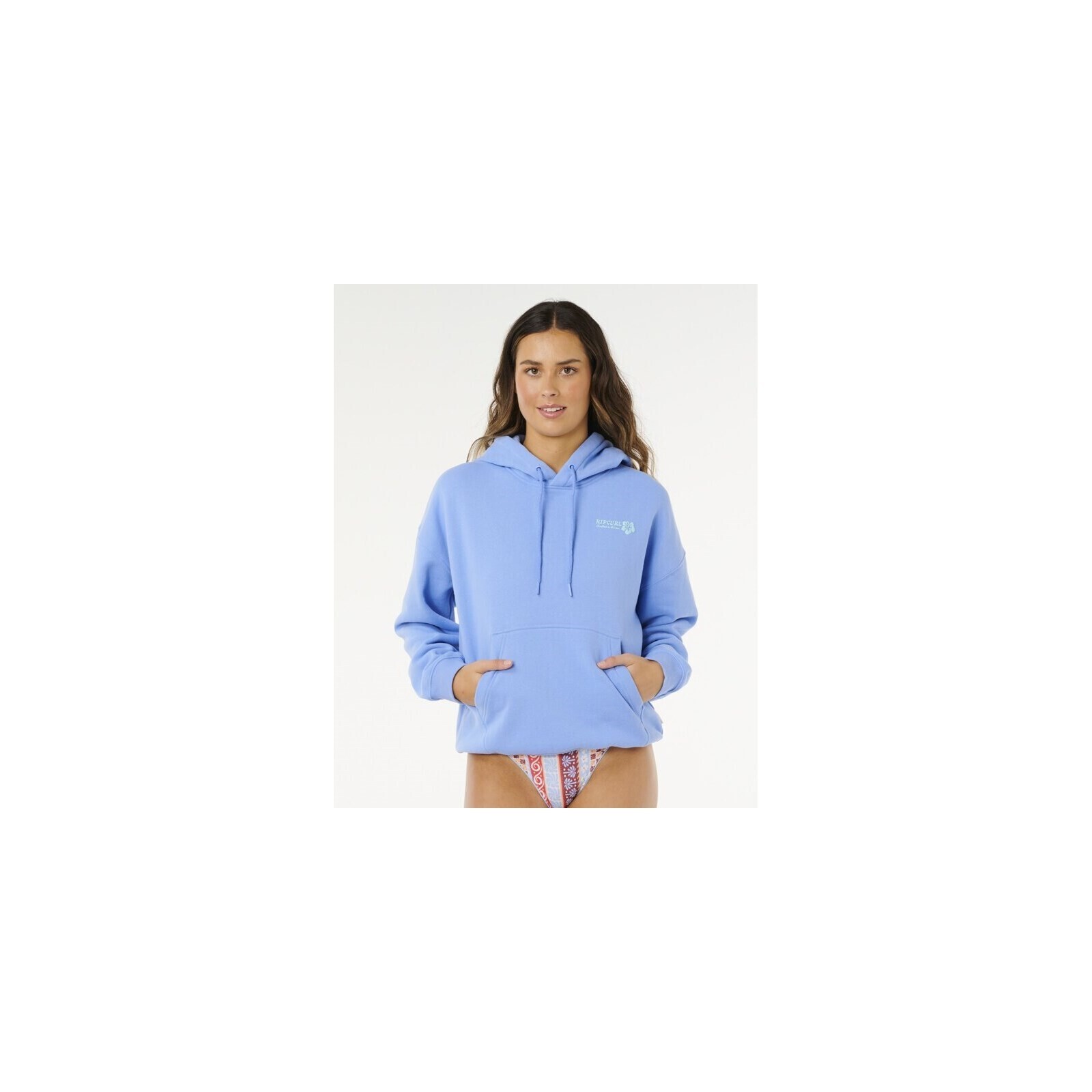 mikina RIP CURL - Surf Puff Heritage Hood P P Cornflower Blue (2404) velikost: S