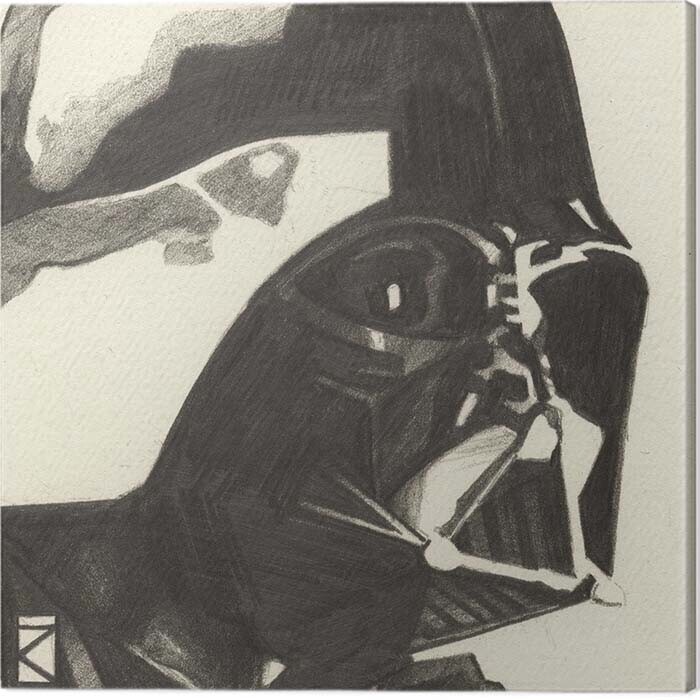 PYRAMID Obraz na plátně Star Wars - Darth Vader, 2 - 30×30 cm