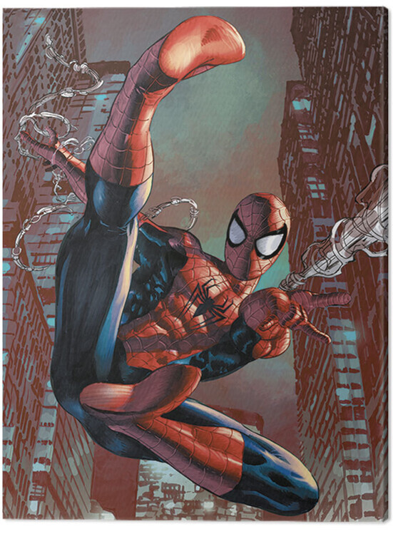PYRAMID Obraz na plátně Spider-Man - Web Sling, 2 - 60×80 cm