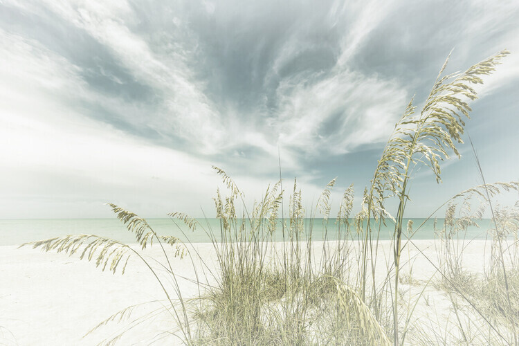 Europosters Plakát, Obraz - Melanie Viola - Heavenly calmness on the beach, 120 × 80 cm