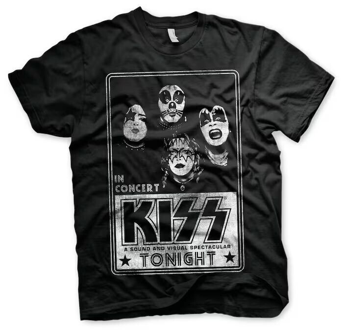 HYBRIS Tričko Kiss - In Concert, M