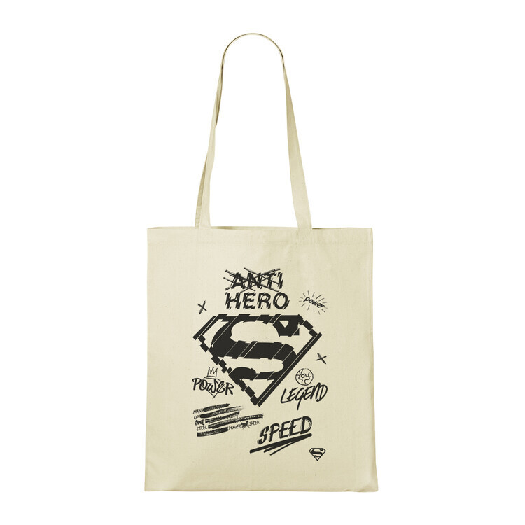 Europosters Taška Superman - Anti Hero, 100% bavlna