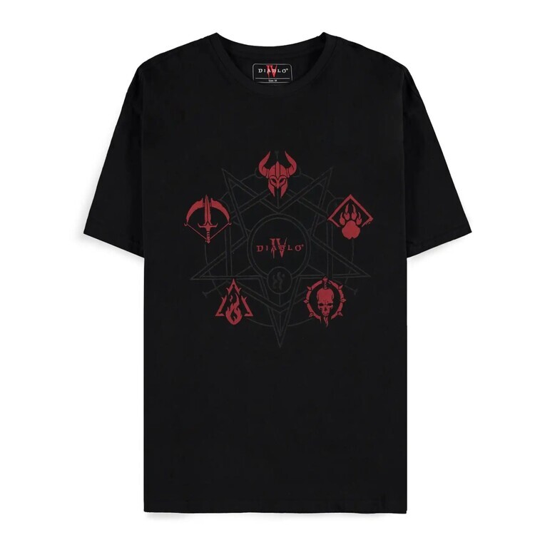 DIFUZED Tričko Diablo IV - Class Icons, S