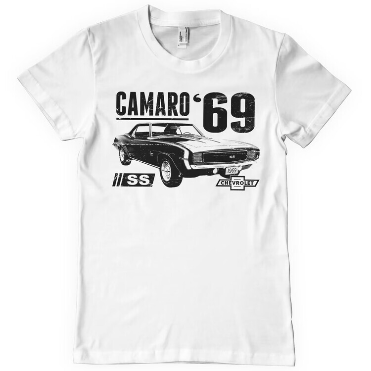 HYBRIS Tričko Camaro - SS 1969, XL