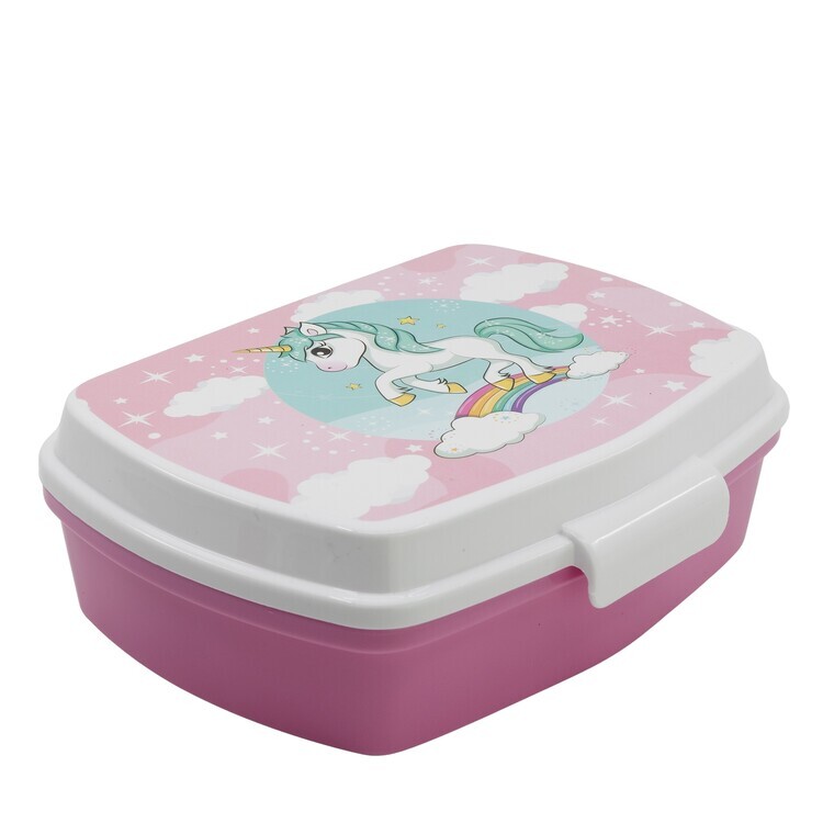 Storline Svačinový box Svačinový box Unicorn - Range Rtd, 5,6 x 14 x 17 cm