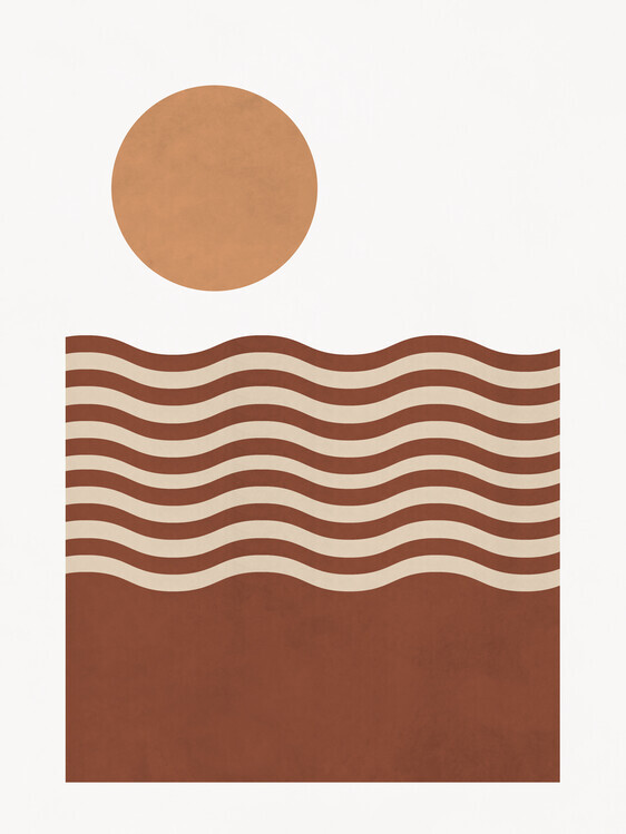 Sisi & Seb Plakát, Obraz - Graphic Sea, Sisi & Seb, 30 × 40 cm