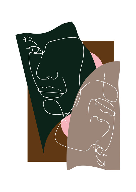 Nordic Creators Plakát, Obraz - Modern Art III, Nordic Creators, 30 × 40 cm