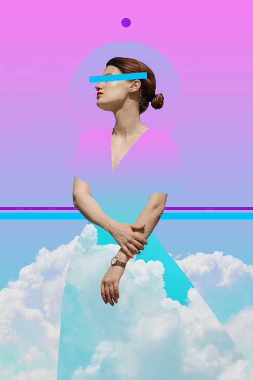 MadKat Plakát, Obraz - Clouds, MadKat, 26.7 × 40 cm