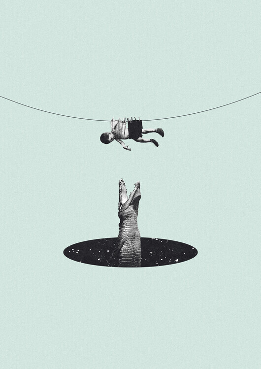 Maarten Léon Plakát, Obraz - Dont you worry about me2, Maarten Léon, 30 × 40 cm