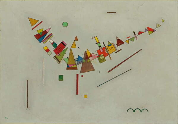 Wassily Kandinsky Plakát, Obraz - Angular Swing (1929), Wassily Kandinsky, 40 × 26.7 cm