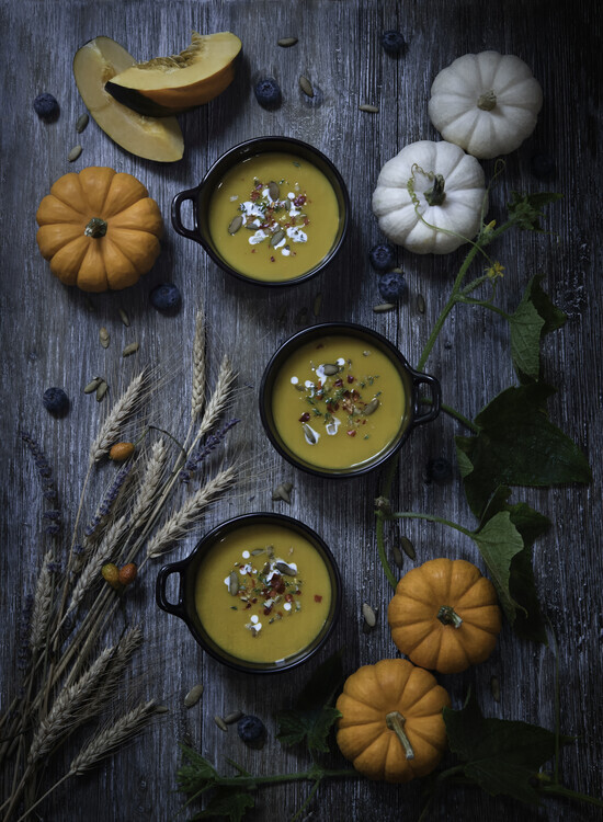 Catherine W. Plakát, Obraz - Pumpkin Soup, Catherine W., 30 × 40 cm
