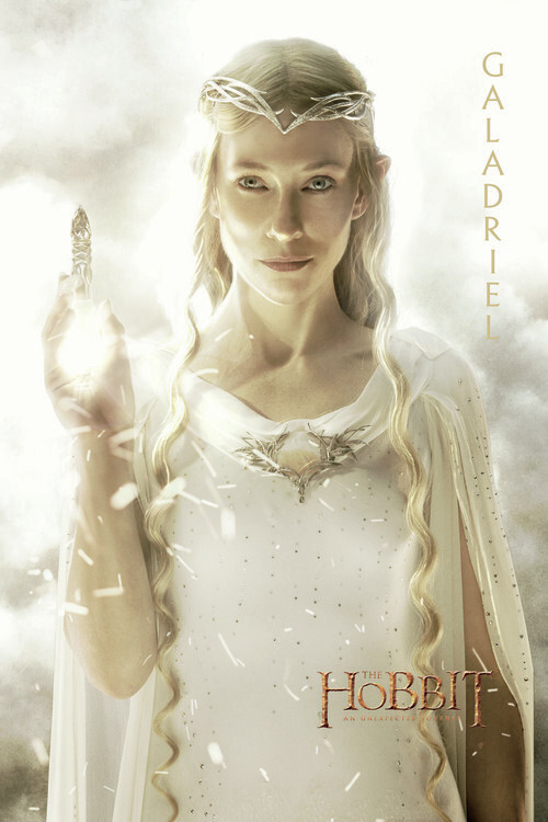 Europosters Plakát, Obraz - Hobbit - Galadriel, 26.7 × 40 cm