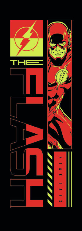Europosters Plakát, Obraz - Flash - Star Labs, 21.3 × 60 cm