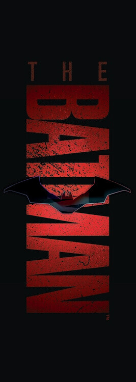 Europosters Plakát, Obraz - The Batman 2022, 21.3 × 60 cm