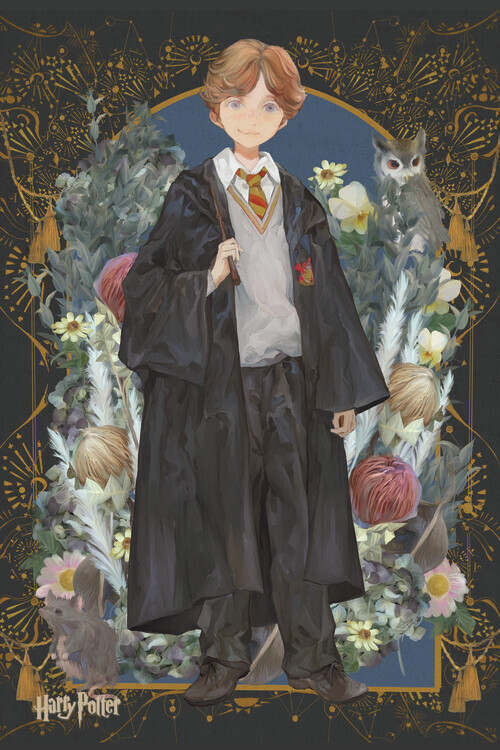Europosters Plakát, Obraz - Ron Weasley - Yume, 26.7 × 40 cm