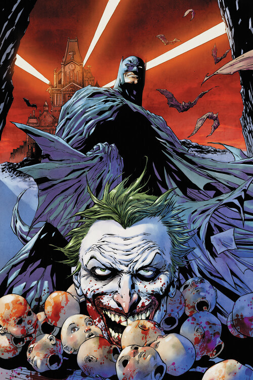Europosters Plakát, Obraz - Batman Detective - Face of Death, 26.7 × 40 cm