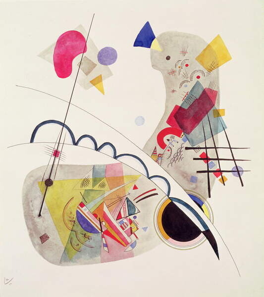Wassily Kandinsky Plakát, Obraz - Grave Forme (1922), Wassily Kandinsky, 35.6 × 40 cm