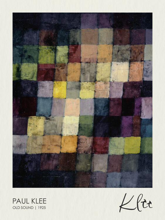 Paul Klee Plakát, Obraz - Old sound (1925), Paul Klee, 30 × 40 cm