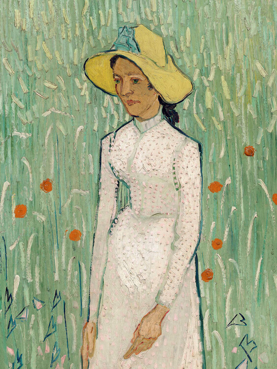 Vincent van Gogh Plakát, Obraz - The Girl in White, Vincent van Gogh, 30 × 40 cm