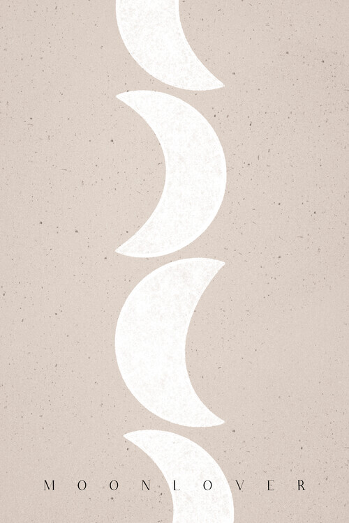 uplusmestudio Plakát, Obraz - Moonlover, uplusmestudio, 26.7 × 40 cm