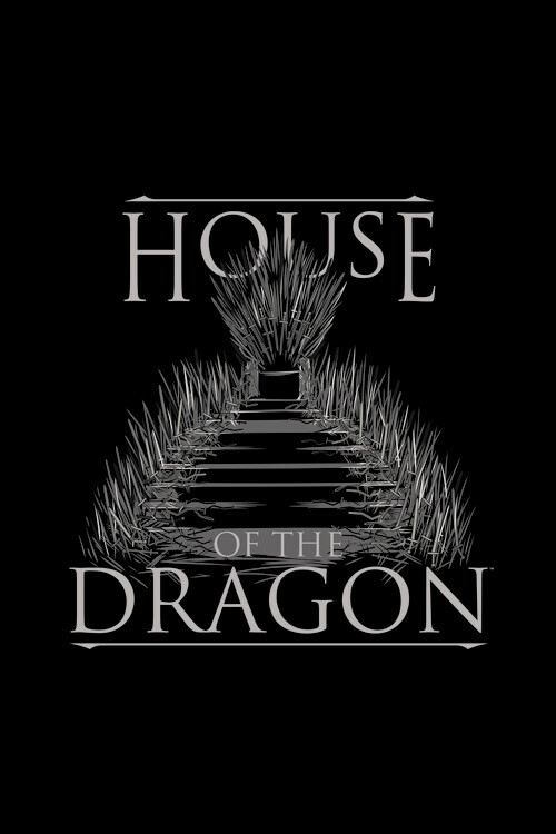 Europosters Plakát, Obraz - House of Dragon - Iron Throne, 26.7 × 40 cm