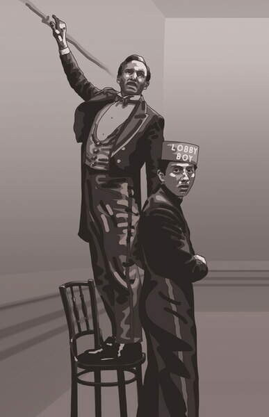 Huntley, Claire Plakát, Obraz - The Grand Budapest Hotel, Huntley, Claire, 26.7 × 40 cm