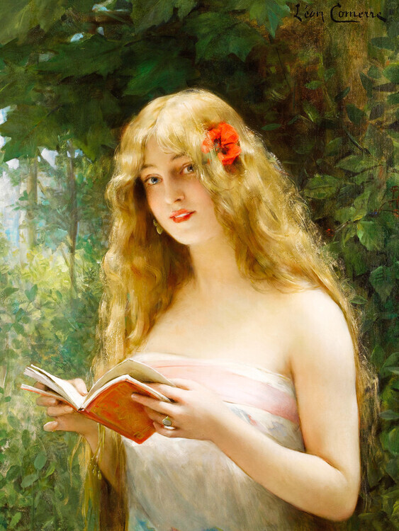 Europosters Plakát, Obraz - The Beautiful Reader, 30 × 40 cm