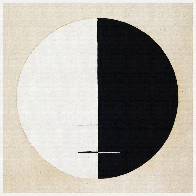 Hilma af Klint Plakát, Obraz - Buddha’s Standpoint in Earthly Life, Hilma af Klint, 40 × 40 cm