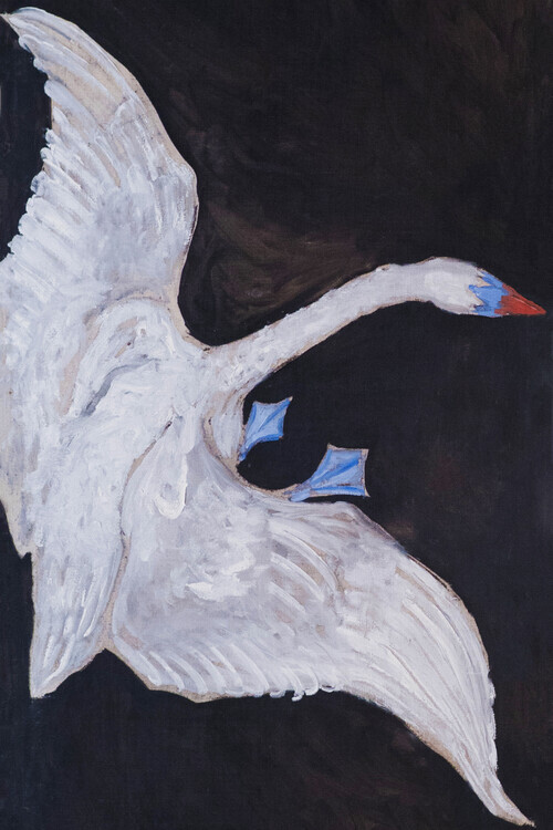 Hilma af Klint Plakát, Obraz - The White Swan (1 of 2), Hilma af Klint, 26.7 × 40 cm