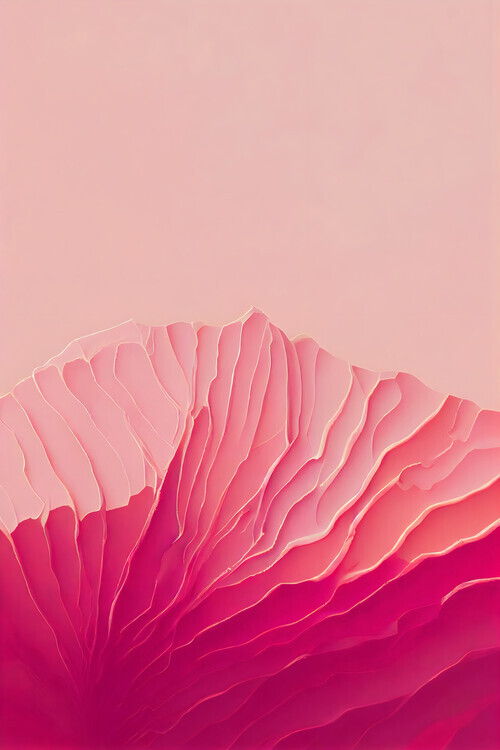 Treechild Plakát, Obraz - Pink Coral, Treechild, 26.7 × 40 cm