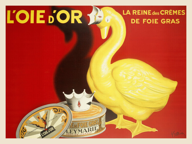 Leonetto Cappiello Plakát, Obraz - The Golden Goose, Leonetto Cappiello, 40 × 30 cm