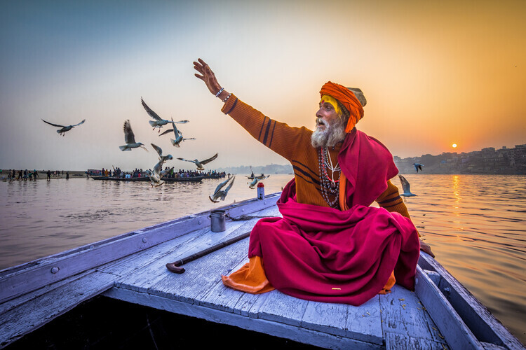 Saurabh Sirohiya Plakát, Obraz - Spiritual Sadhu, Saurabh Sirohiya, 40 × 26.7 cm