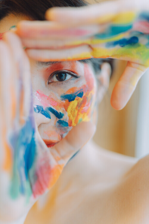h112o1 Plakát, Obraz - COLORFUL, h112o1, 26.7 × 40 cm
