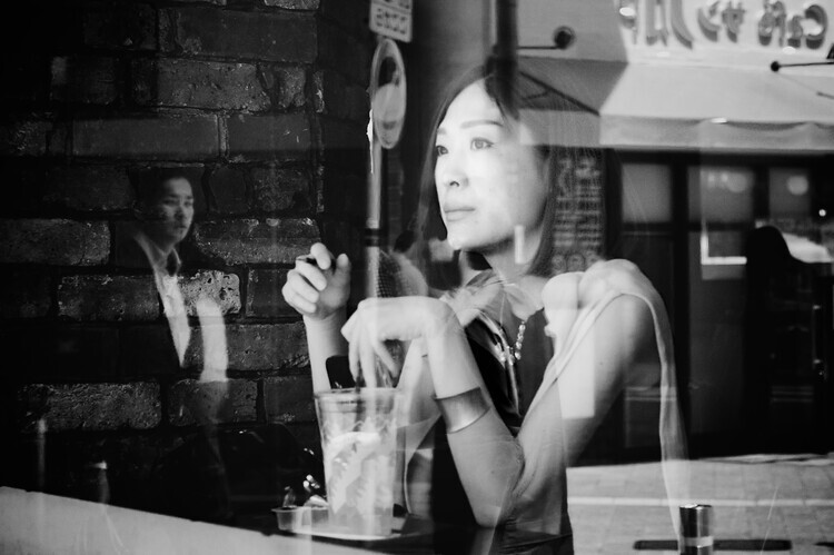 Shinji Isobe Plakát, Obraz - coffee shop, Shinji Isobe, 40 × 26.7 cm
