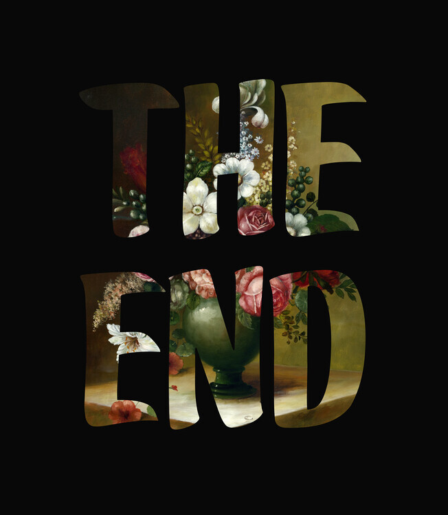 Famous When Dead Plakát, Obraz - The End, Famous When Dead, 34.8 × 40 cm