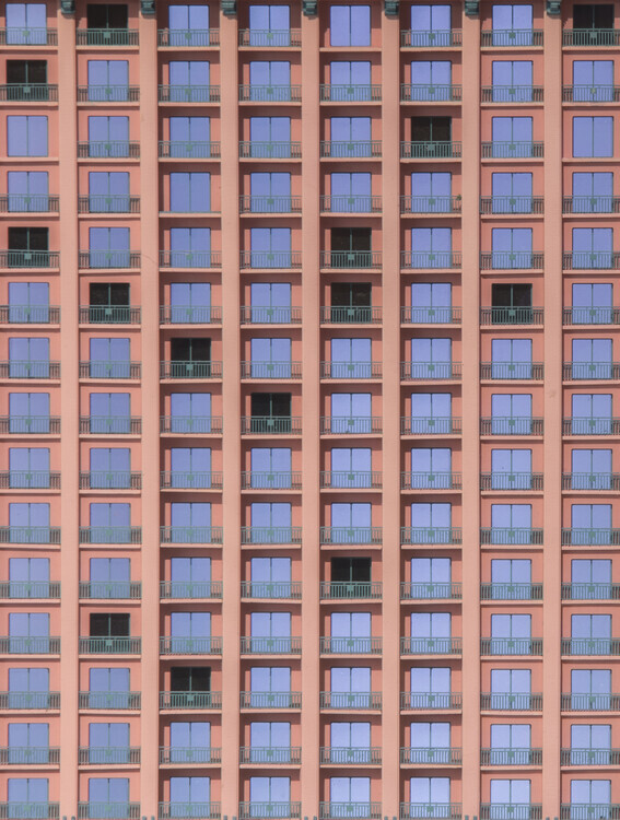 Ahmed Thabet Plakát, Obraz - Rhythmic windows, Ahmed Thabet, 30 × 40 cm