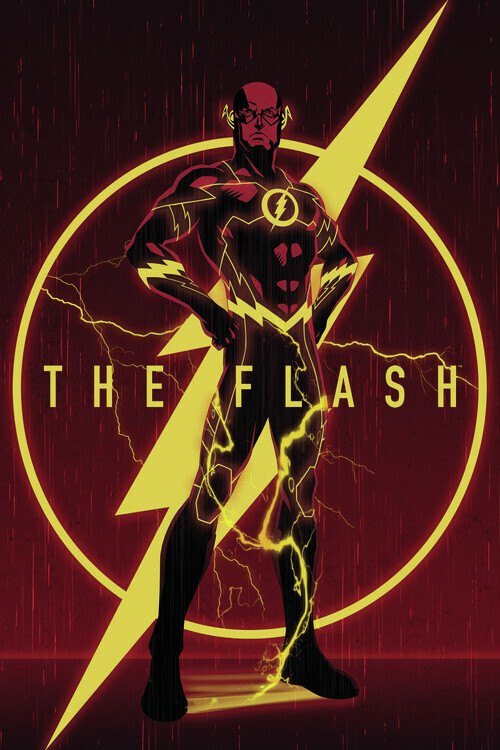 Europosters Plakát, Obraz - The Flash - Sketch 02, 26.7 × 40 cm