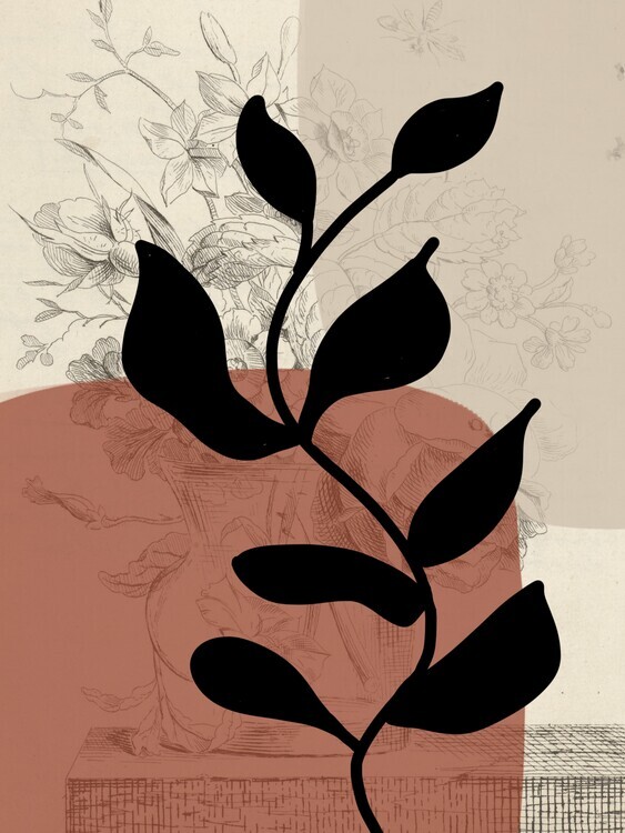 Yopie Studio Plakát, Obraz - Abstract Paper VII, Yopie Studio, 30 × 40 cm