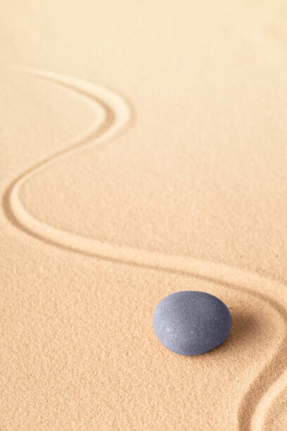 kikkerdirk Plakát, Obraz - zen meditation or yoga background with, kikkerdirk, 26.7 × 40 cm