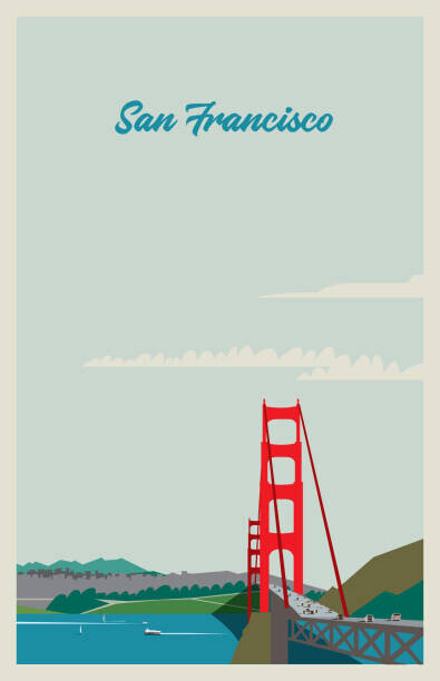 SaulHerrera Plakát, Obraz - San Francisco, SaulHerrera, 26.7 × 40 cm