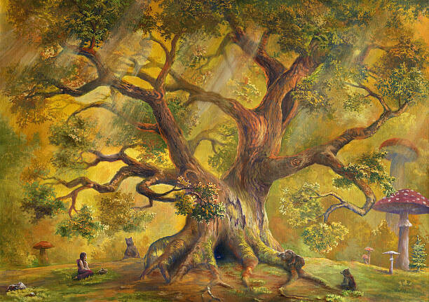 Pobytov Plakát, Obraz - In Fairy Forest, Pobytov, 40 × 26.7 cm