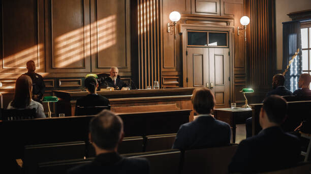 gorodenkoff Plakát, Obraz - Court of Justice Trial: Impartial Judge, gorodenkoff, 40 × 22.2 cm