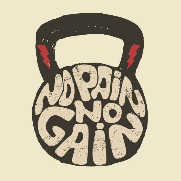 ioanmasay Plakát, Obraz - no pain no gain., ioanmasay, 40 × 40 cm