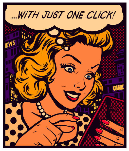 drante Plakát, Obraz - Pop art vintage comics style woman, drante, 34.2 × 40 cm