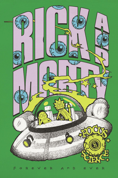 Europosters Plakát, Obraz - Rick And Morty - Spaceship, 26.7 × 40 cm